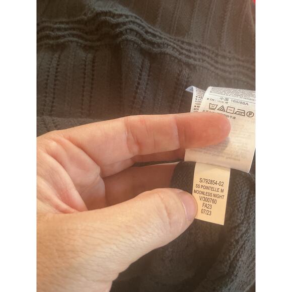 Gap Womens Short Sleeve Sweater Dress Size Small Cotton Black Fall Preppy NEW - Picture 13 of 13